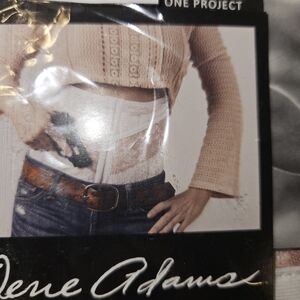 Dene Adams Beige Crochet Concealed Carry Top